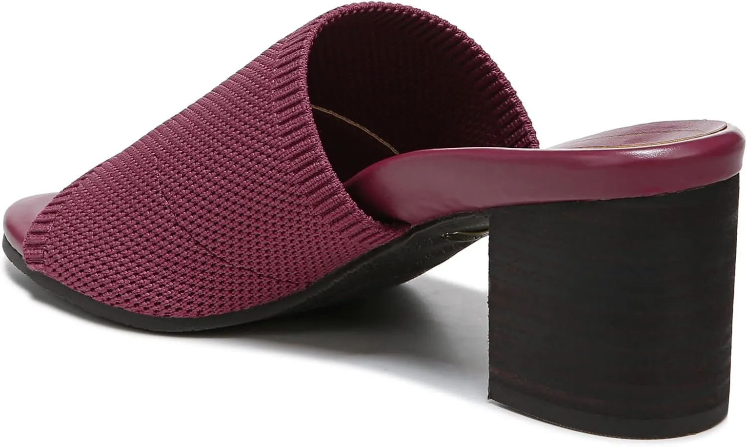 Vionic Women's Papaya Fleur Heeled Knitted Sandal - Supportive Ladies Sandals That Include Three-Zone Comfort with Orthotic Insole Arch Support, Medium Fit Sandals for Women