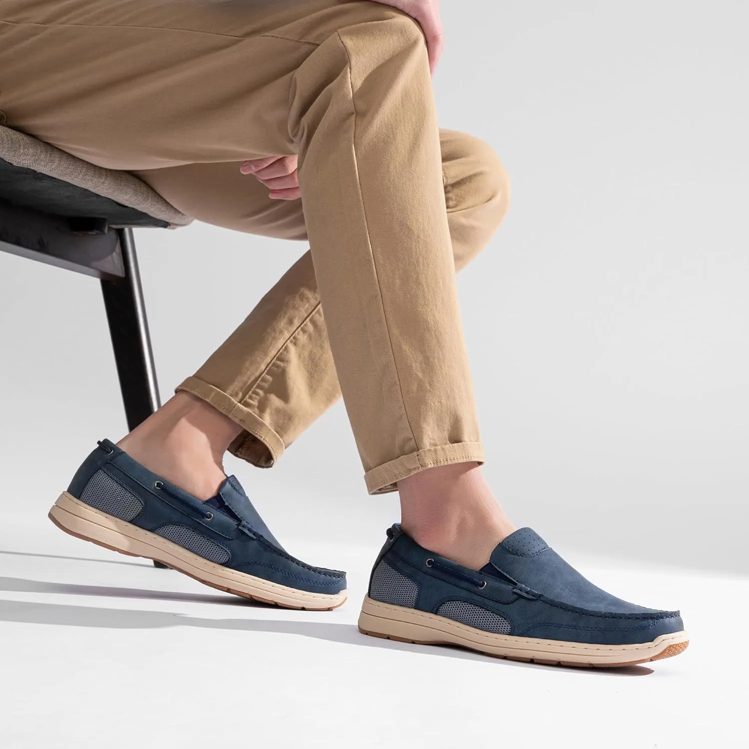 Vostey Men's Loafers & Slip-ons Casual Lightweight Boat Shoes Men