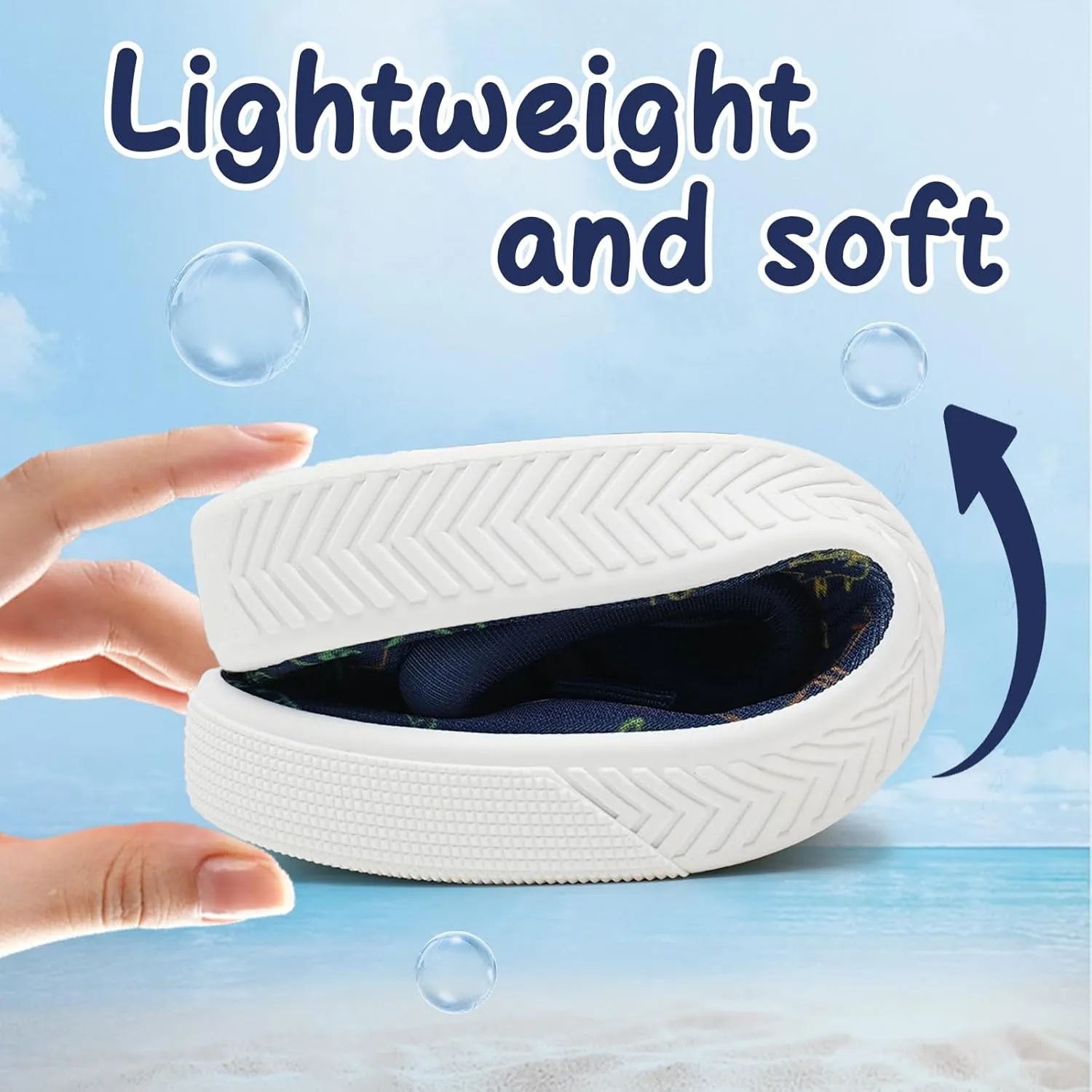 WateLves Toddler Water Shoes Kids Boys and Girls Quick Dry Water Sneakers Slip On Aqua Swim Shoes for Beach Daily Walking