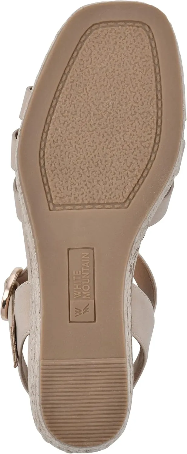 WHITE MOUNTAIN Women's Stormy Wedge Sandal