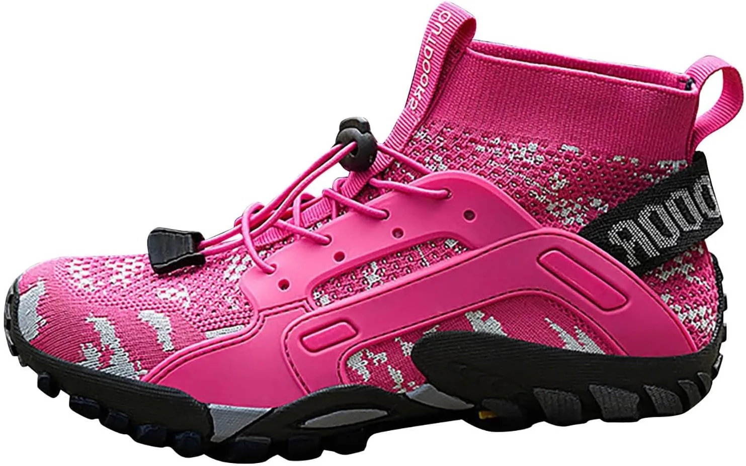 Wide Sneakers for Men Breathable Knitted Mesh Athletic Shoes Comfortable Outdoor Hiking Climbing Non Slip Sneakers