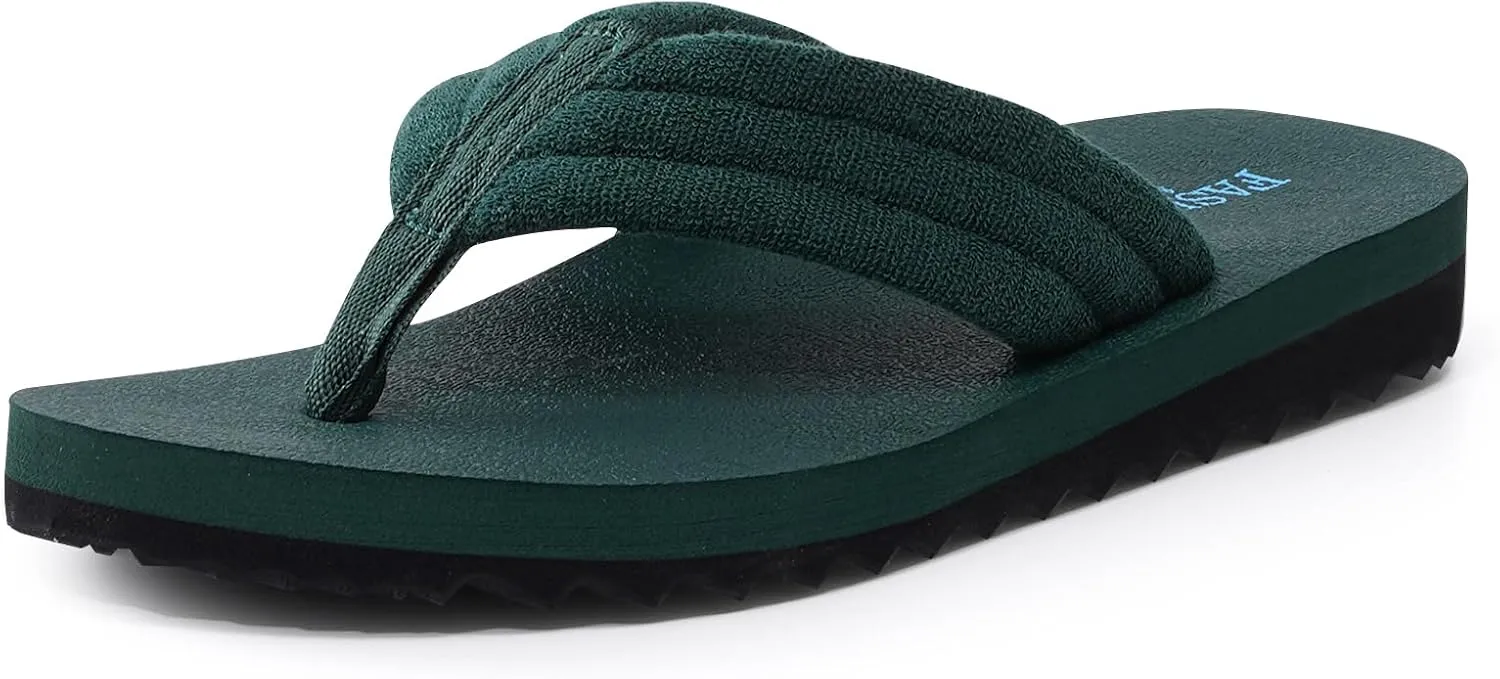 Women's Cushion Flip-Flops Orthotic Comfortable Yoga Mat Thong Sandals With Arch Support