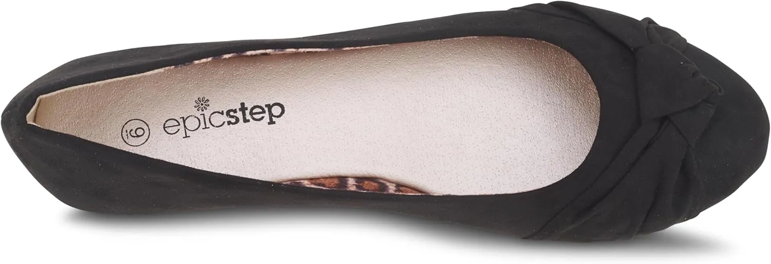 Women's flats with knot front Cute Ballet Flats for Women Casual or Dressy shoes for women Comfortable flats womens shoes