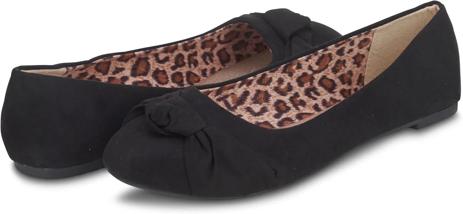 Women's flats with knot front Cute Ballet Flats for Women Casual or Dressy shoes for women Comfortable flats womens shoes