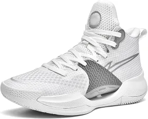 Womens Mens Basketball Shoes Fashion Athletic Sneakers Breathable Leightweight Non Slip High Top Outdoor Sport Shoe