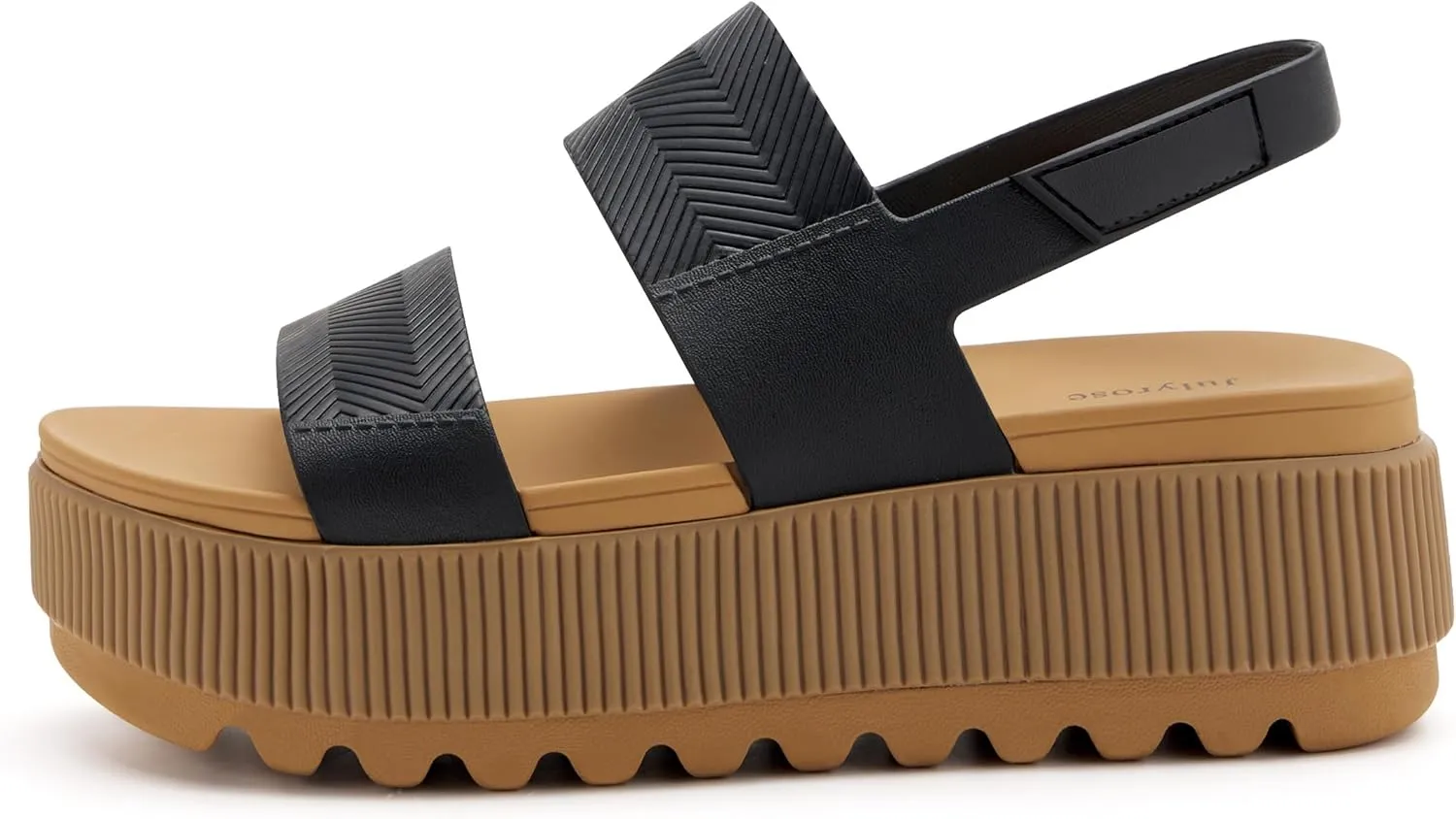 Women's Platform Sandals Lug Sole Comfortable Sandals Lightweight Water-Friendly Summer Beach Sandals