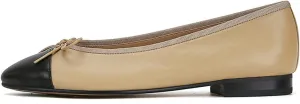 Womens Shoes Round Toe Bow Ballet Flat Shoes Women Real Sheep Skin Low Heels Casual Shoes