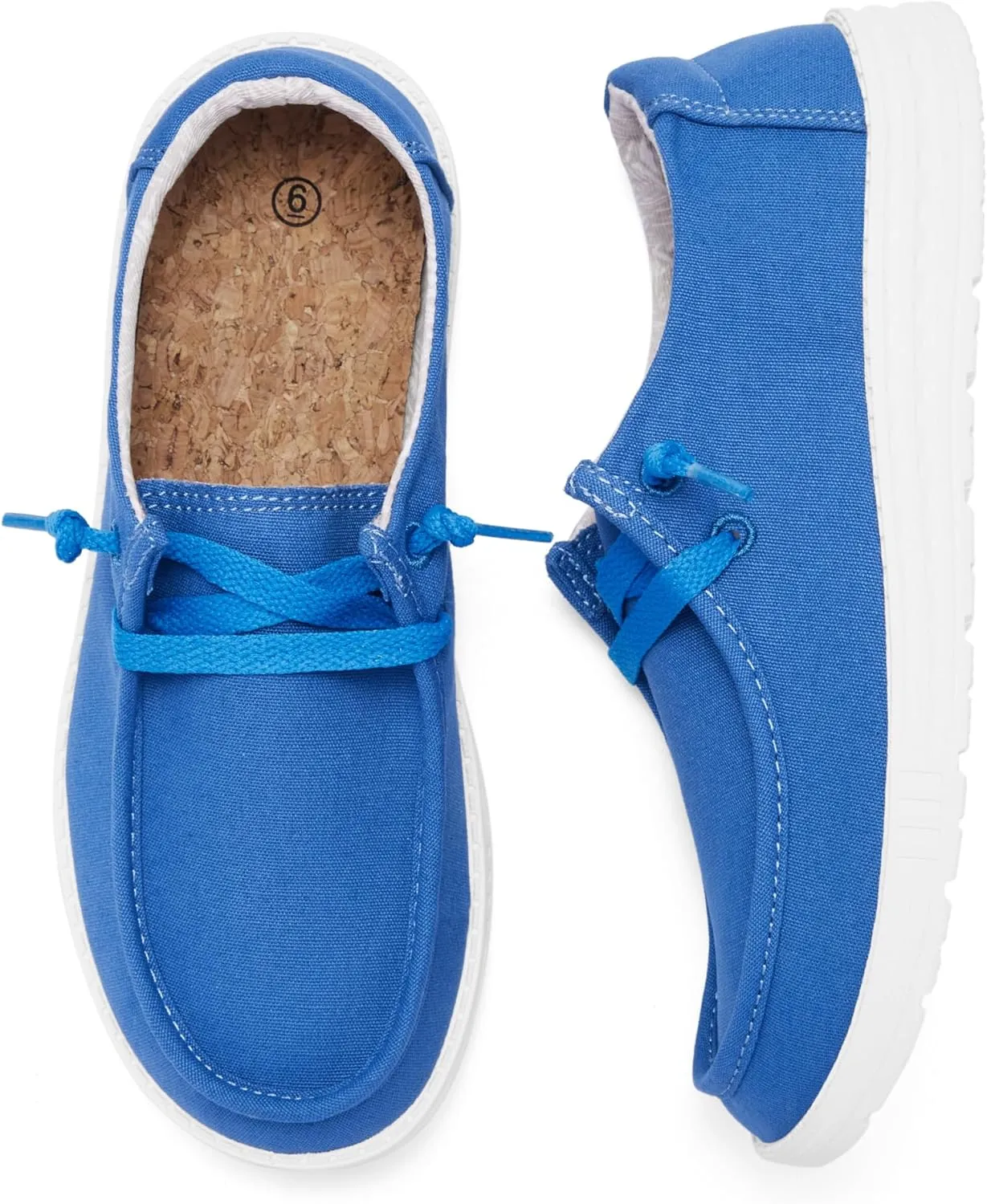 Womens Slip-on Loafers Slip in Boat Walking Shoes